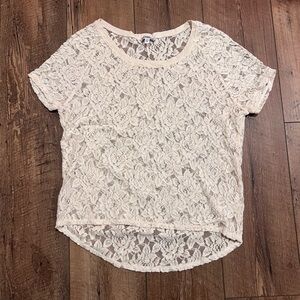 Express Floral Lace Top, small
